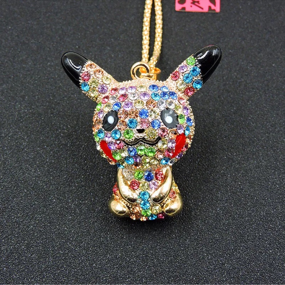 Betsey Johnson Pikachu Necklace